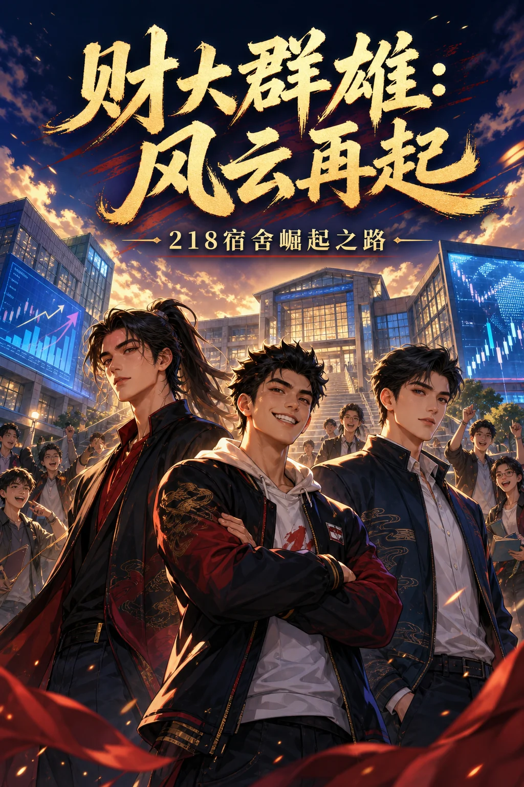 财大群雄：风云再起小说封面